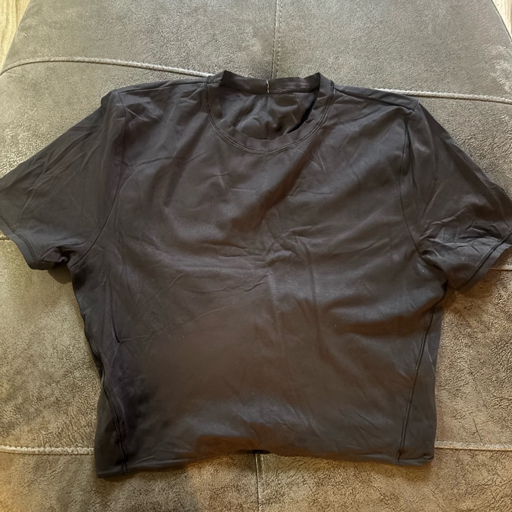 lululemon athletica Black Crop Top
